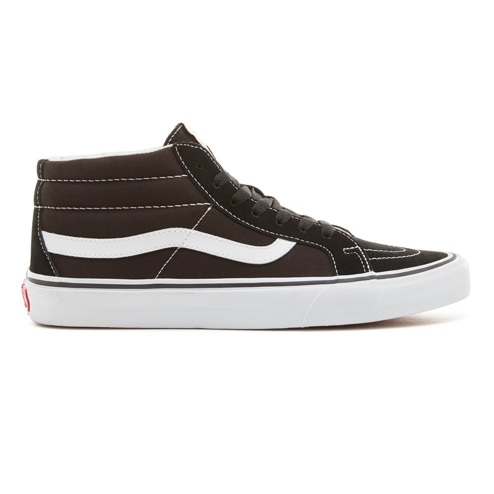 vans sk8 mid black